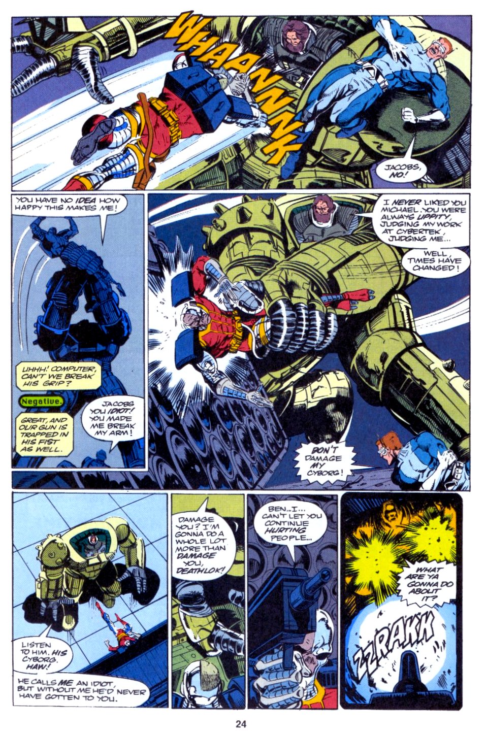 Read online Deathlok (1991) comic -  Issue #8 - 19
