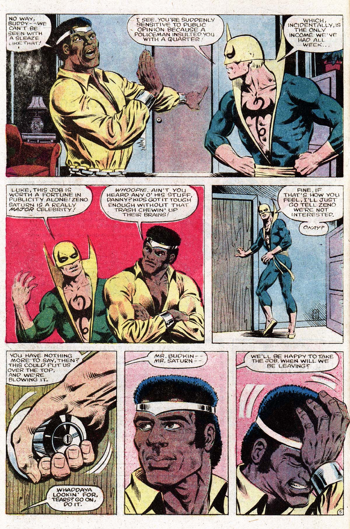 Read online Power Man and Iron Fist (1978) comic -  Issue #107 - 6