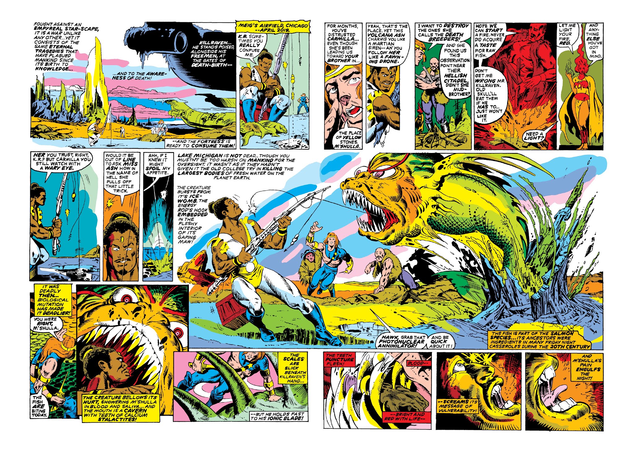 Read online Marvel Masterworks: Killraven comic -  Issue # TPB 1 (Part 2) - 87