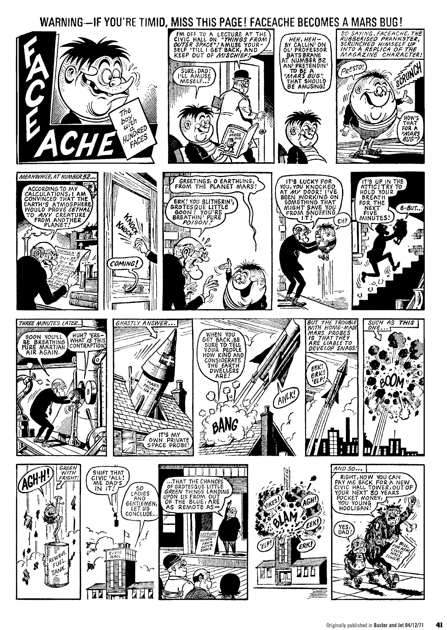 Read online Faceache: The First Hundred Scrunges comic -  Issue # TPB 1 - 43