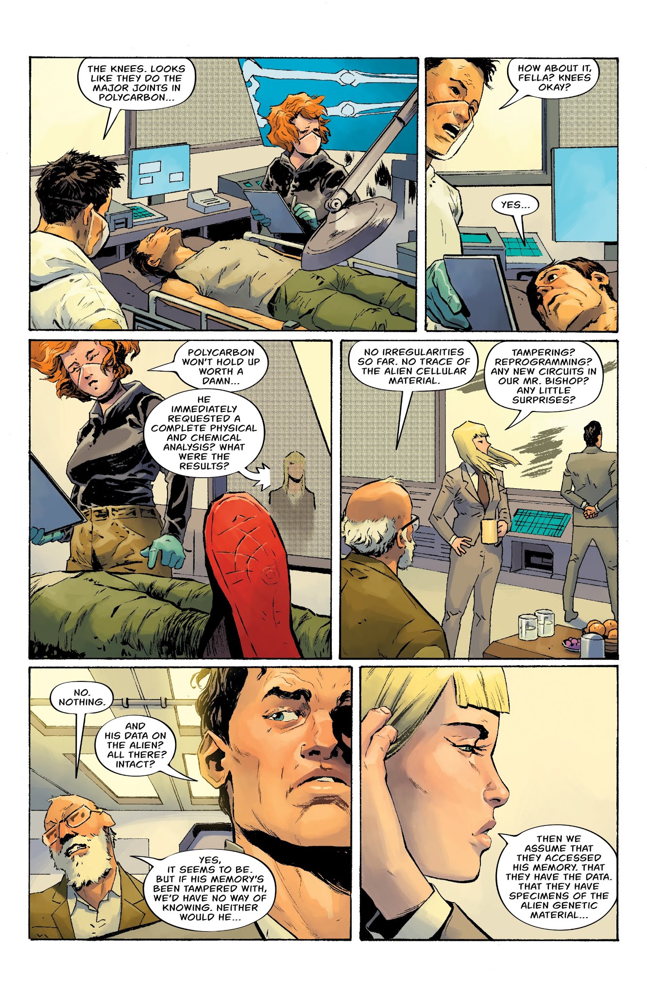 Read online William Gibson's Alien 3 comic -  Issue #3 - 5