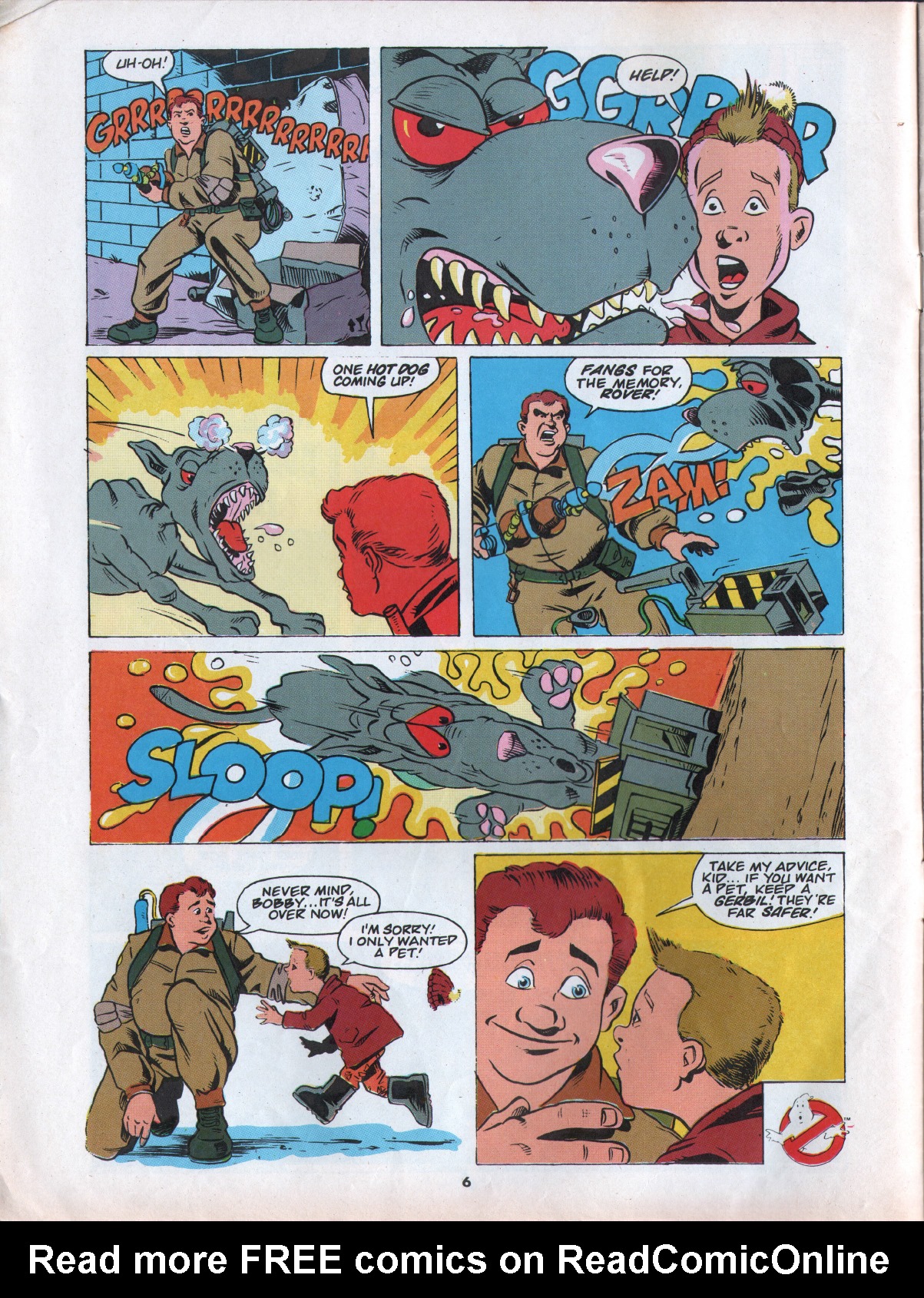 Read online The Real Ghostbusters comic -  Issue #34 - 6