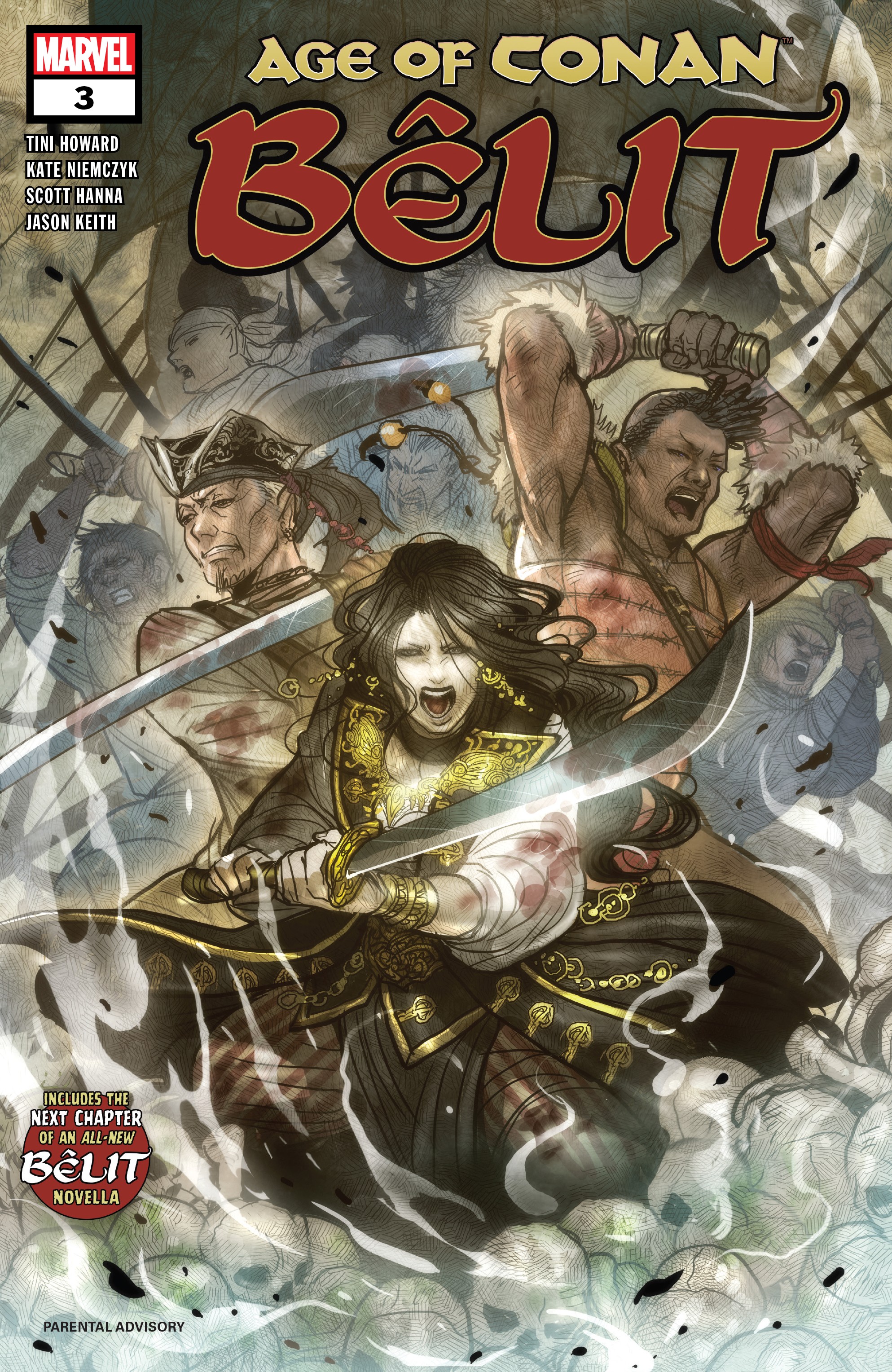 Read online Age of Conan: Belit, Queen of the Black Coast comic -  Issue #3 - 1