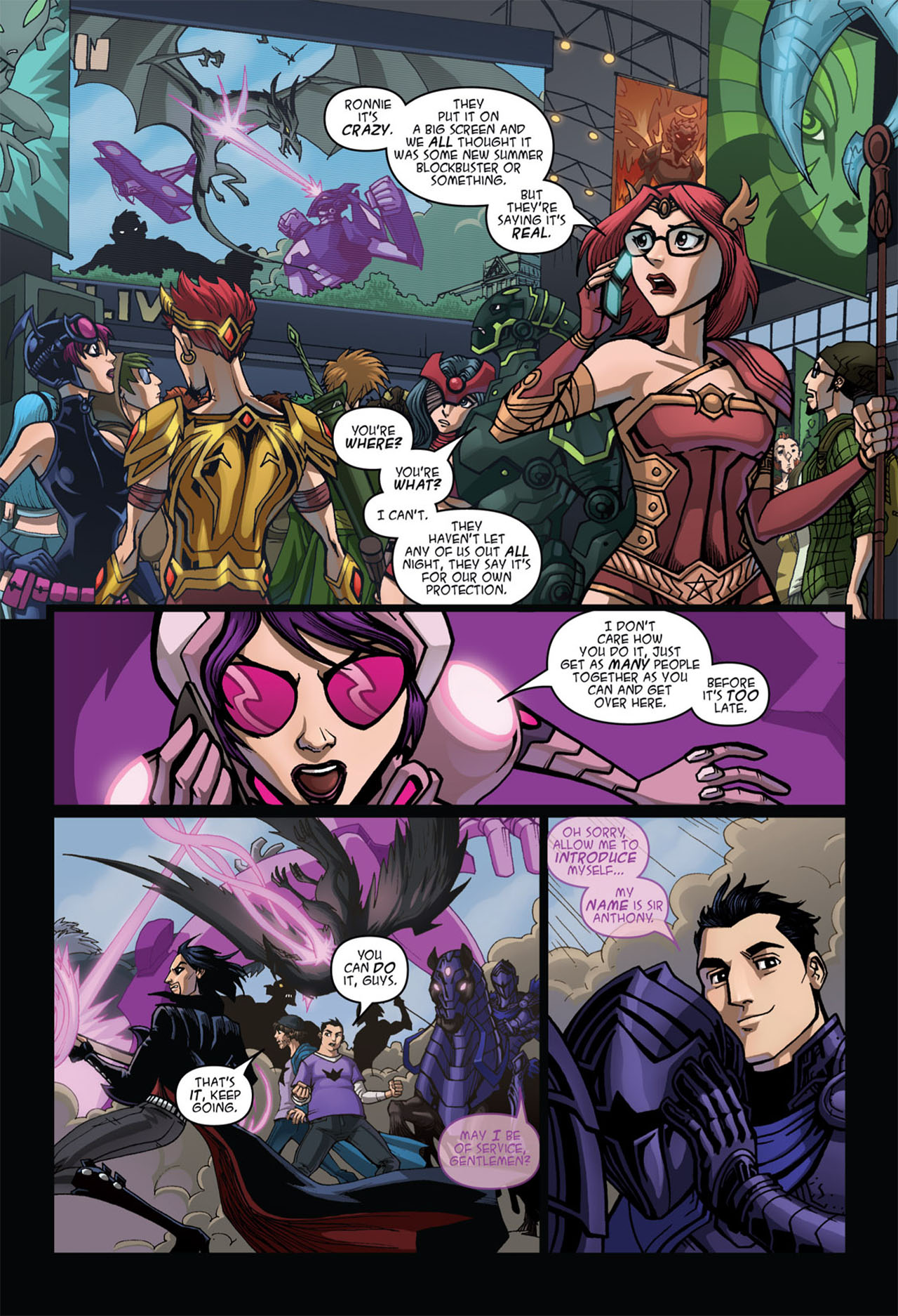 Read online The Interactives comic -  Issue #3 - 14