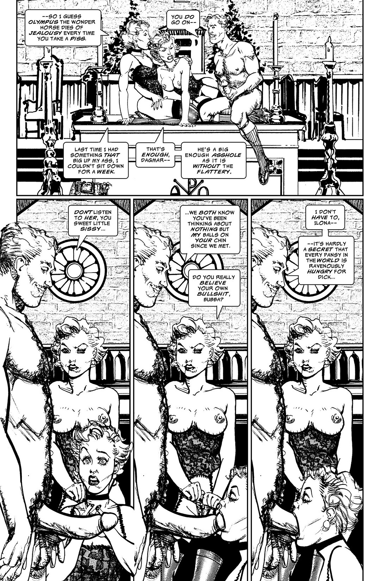 Read online Black Kiss II comic -  Issue #2 - 17