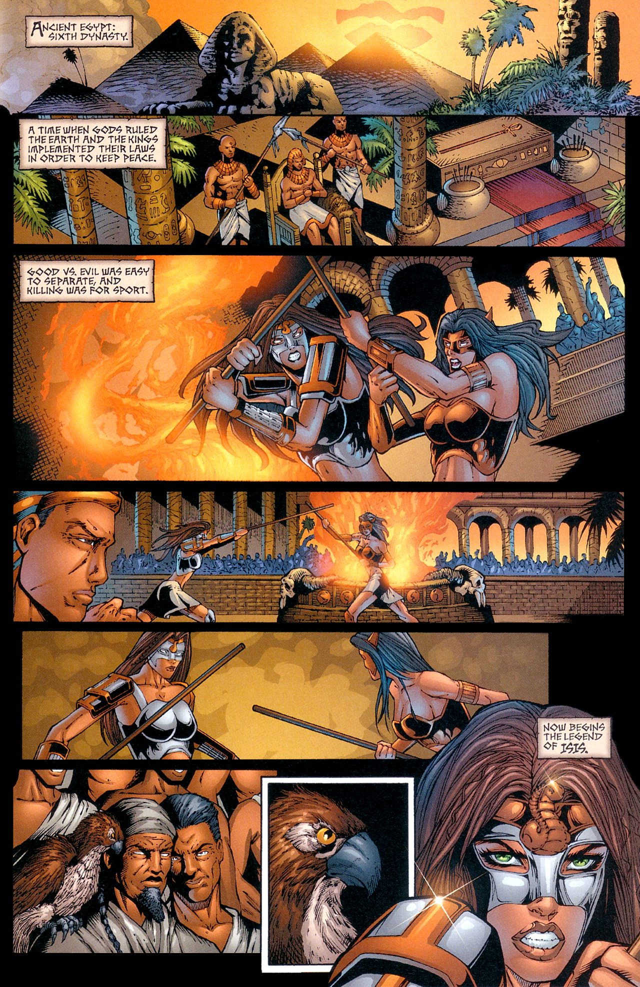 Read online Image Introduces…Legend of Isis comic -  Issue # Full - 3