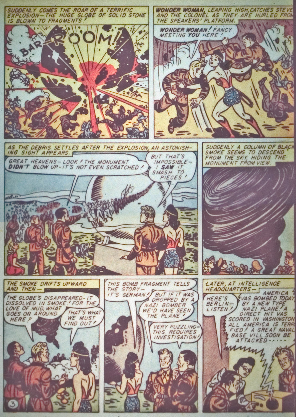 Read online Comic Cavalcade comic -  Issue #3 - 5