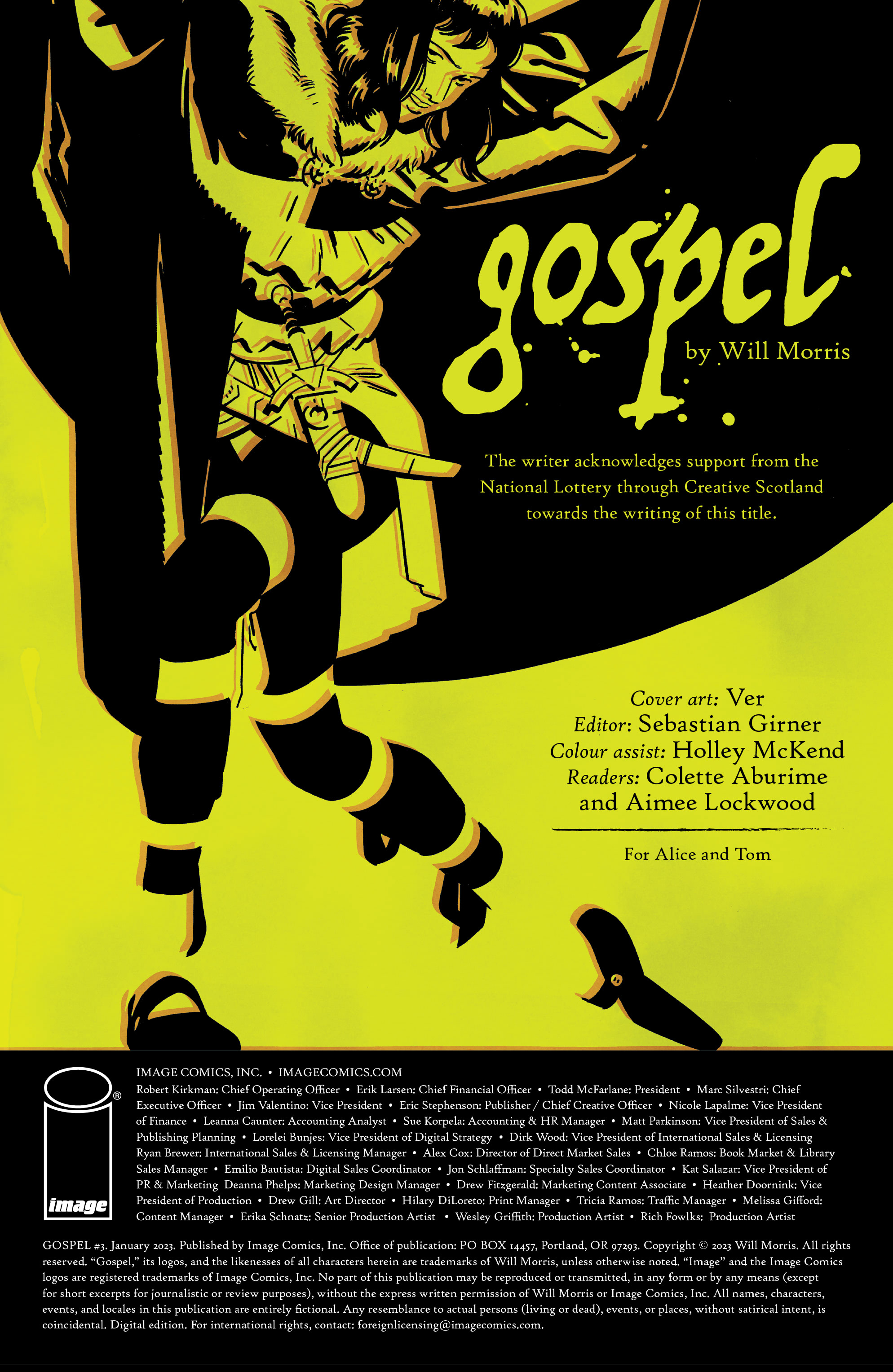 Read online Gospel comic -  Issue #3 - 2