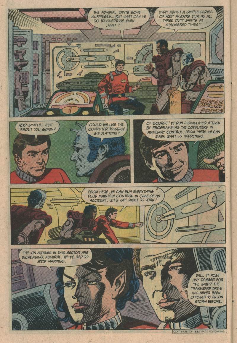Read online Star Trek (1984) comic -  Issue #27 - 5