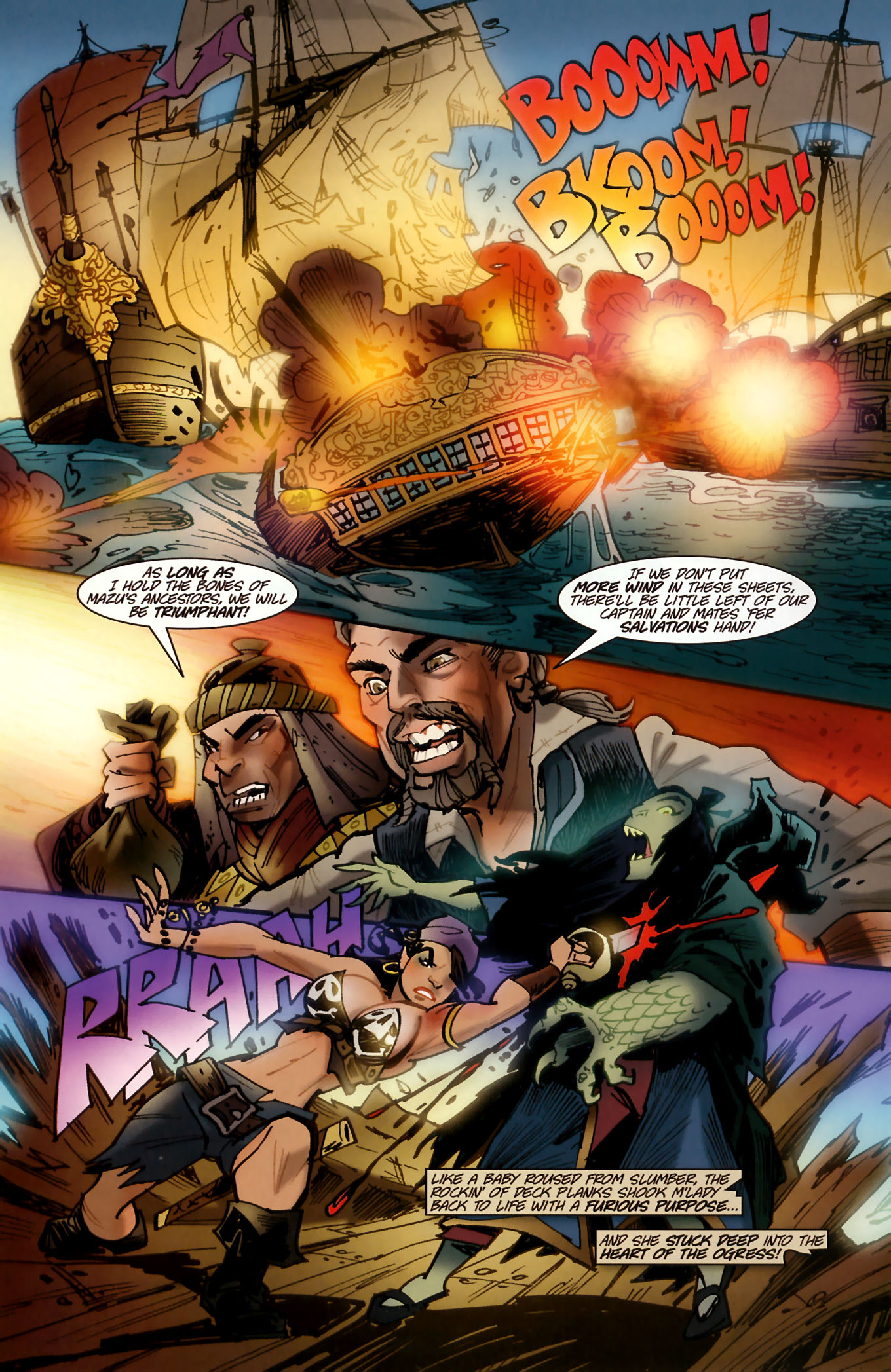 Read online The Voyages of The SheBuccaneer comic -  Issue #6 - 23