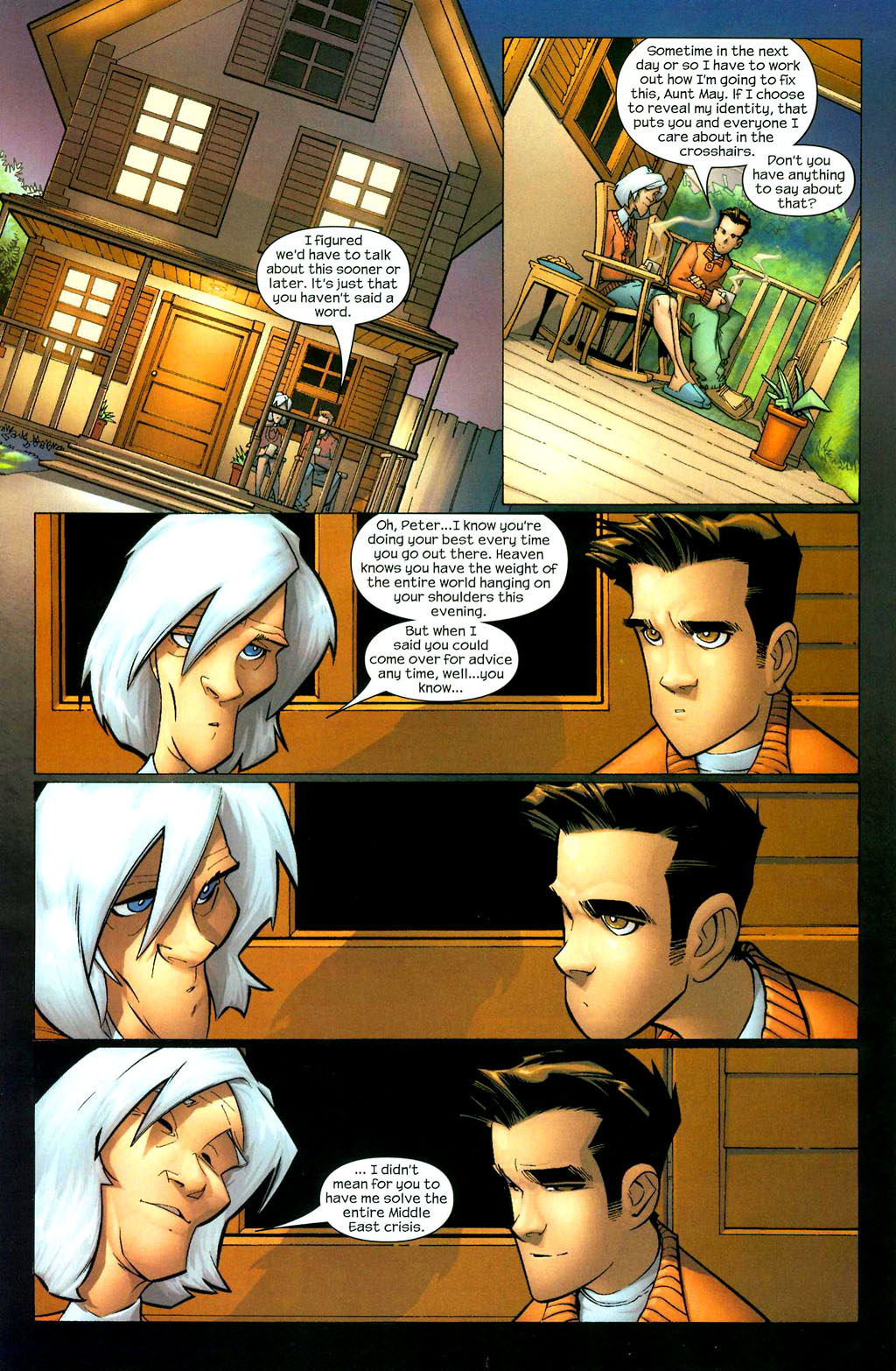 Read online The Spectacular Spider-Man (2003) comic -  Issue #8 - 11