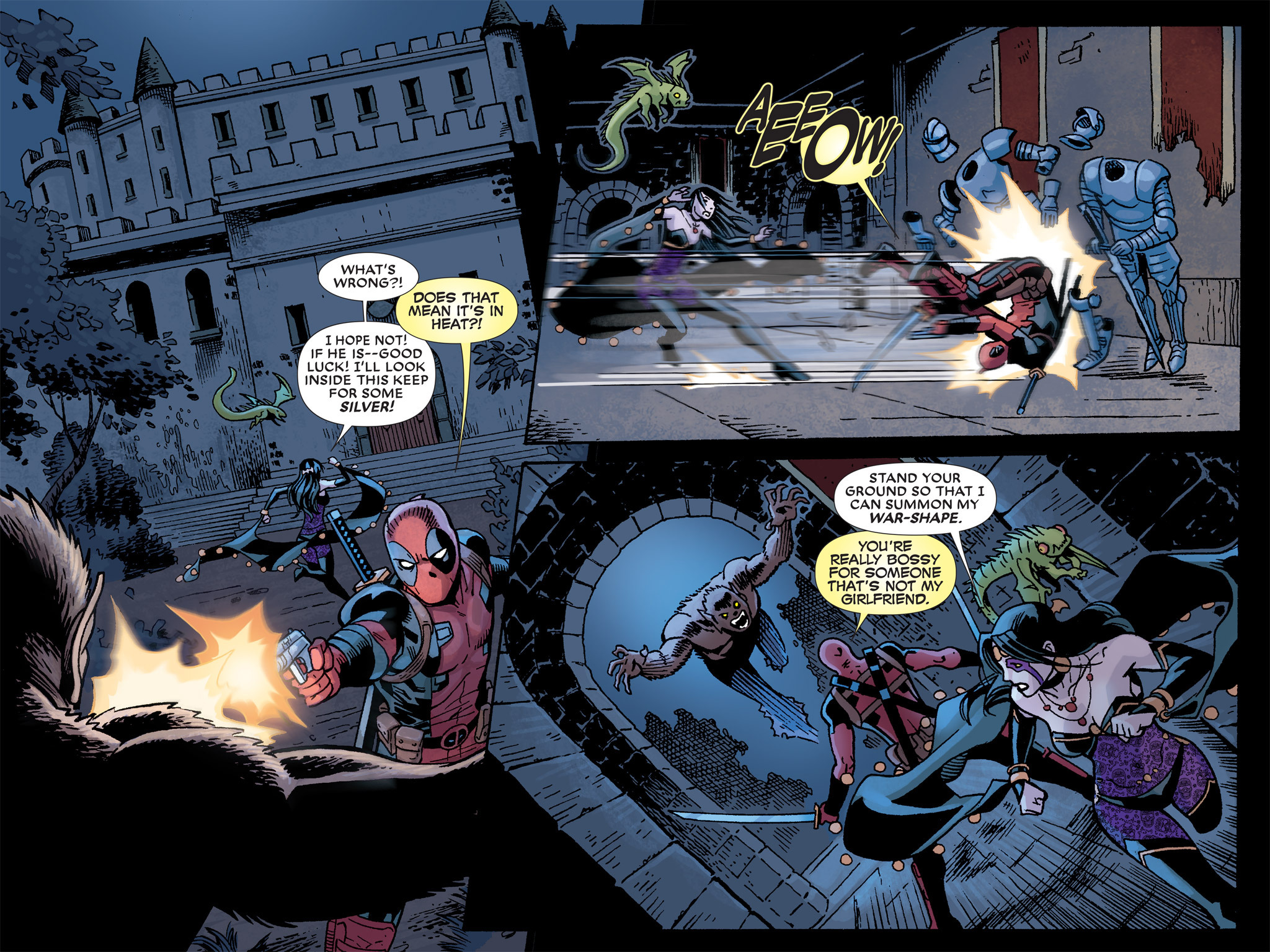 Read online Deadpool: Dracula's Gauntlet comic -  Issue # Part 6 - 29