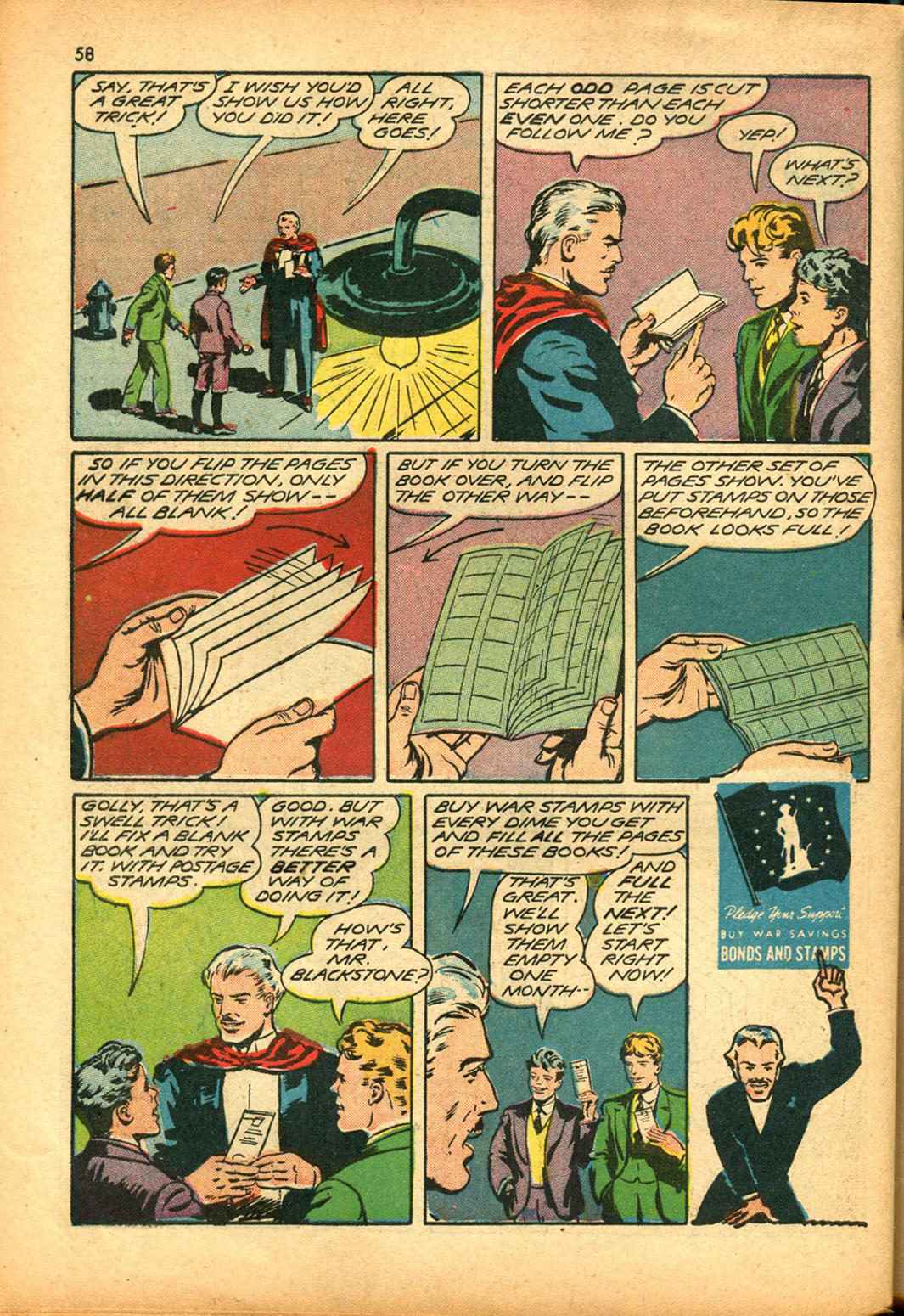 Read online Super-Magician Comics comic -  Issue #15 - 57