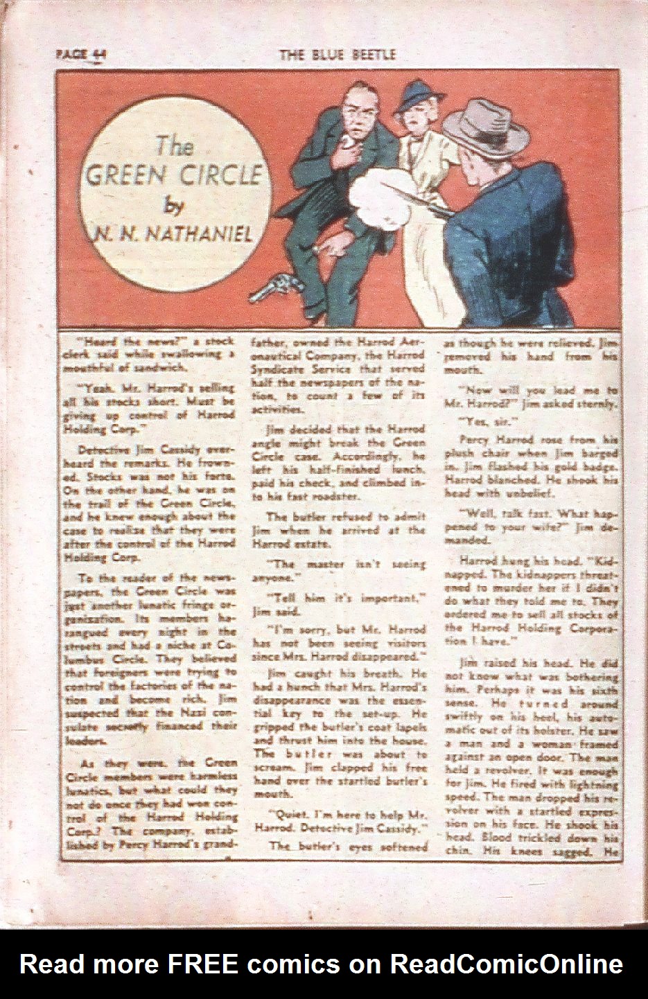 Read online The Blue Beetle comic -  Issue #7 - 45