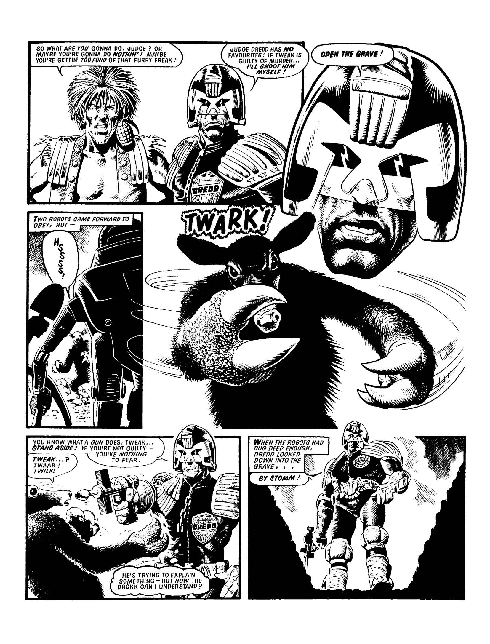 Read online Judge Dredd: The Cursed Earth Uncensored comic -  Issue # TPB - 71