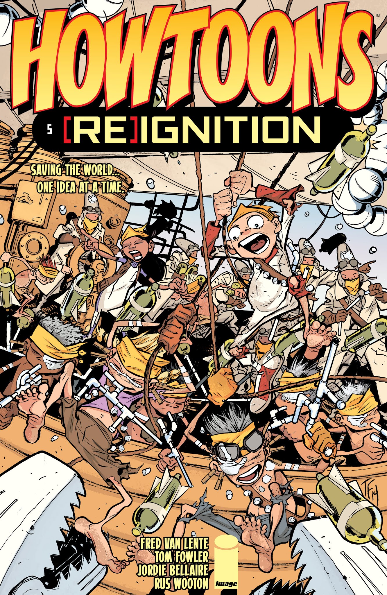 Read online Howtoons [Re]Ignition comic -  Issue #5 - 1