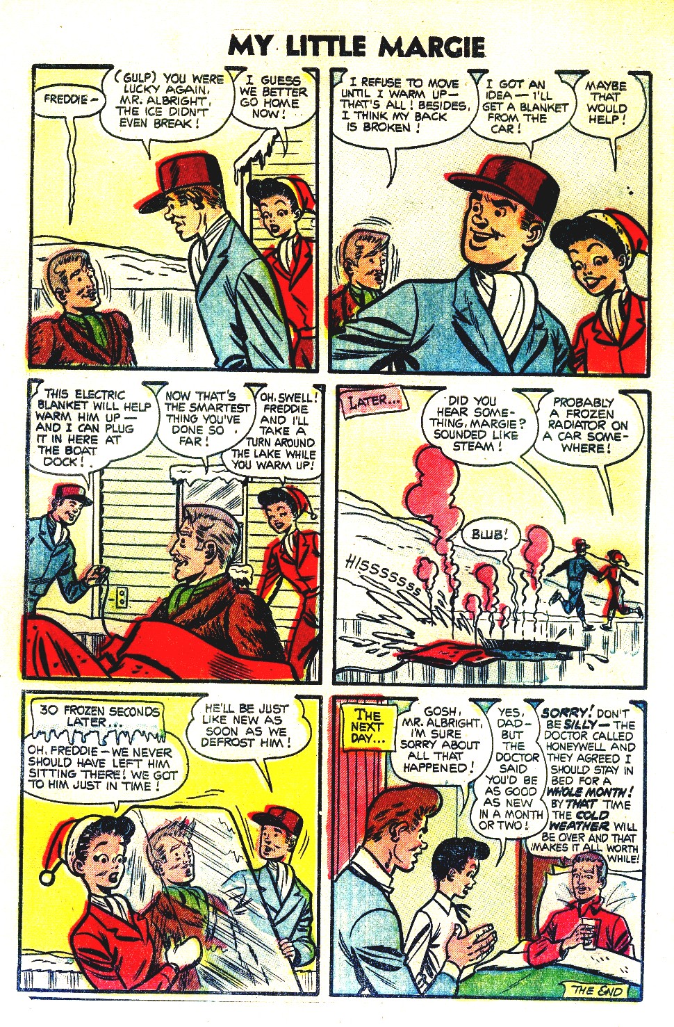 Read online My Little Margie (1954) comic -  Issue #8 - 30