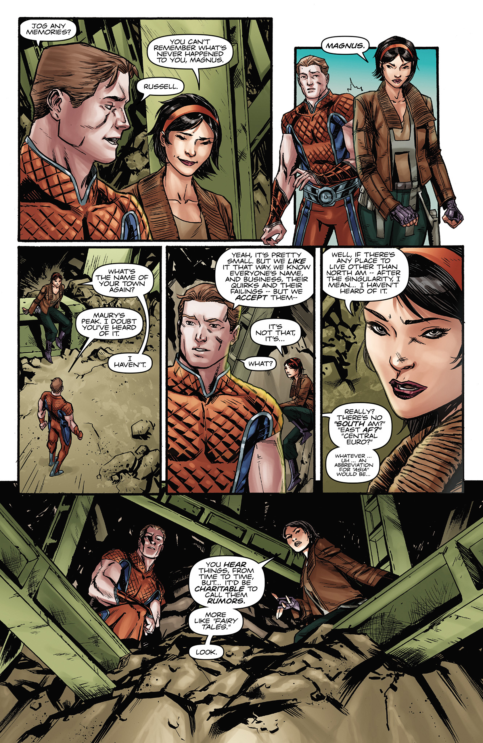 Read online Magnus Robot Fighter (2014) comic -  Issue #6 - 8