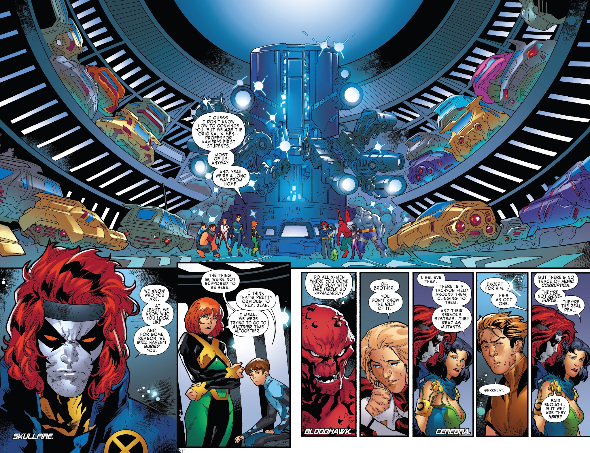 Read online X-Men: Blue comic -  Issue #17 - 4
