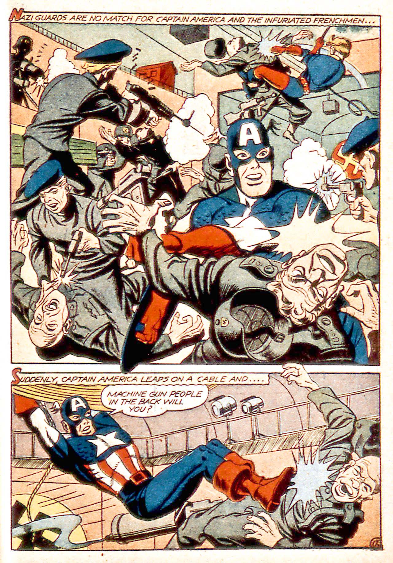 Read online Captain America Comics comic -  Issue #27 - 53