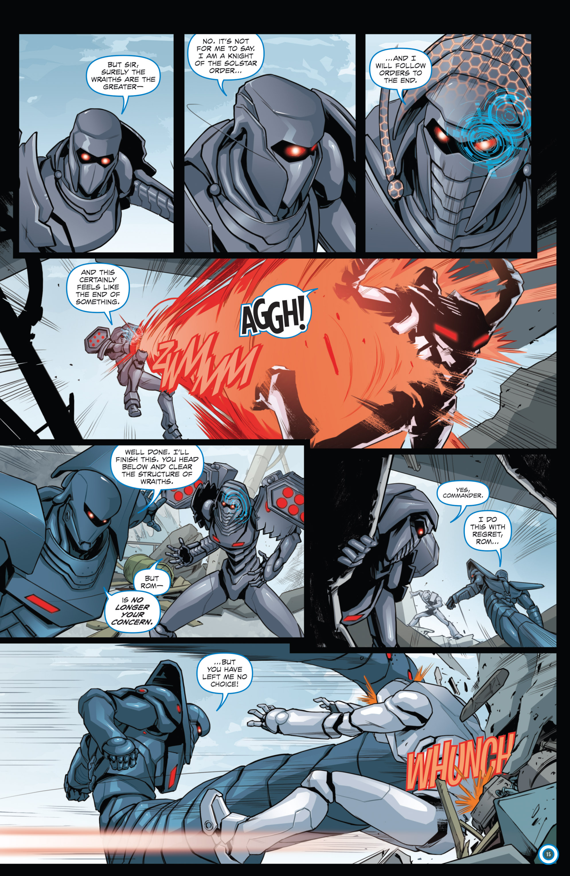 Read online ROM (2016) comic -  Issue #8 - 17