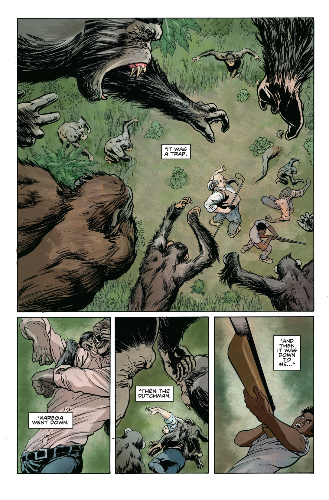 Read online Rise of the Planet of the Apes Prequel comic -  Issue # Full - 12