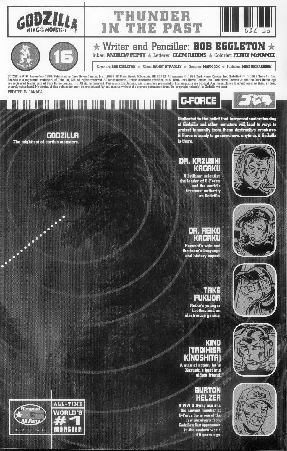 Read online Godzilla (1995) comic -  Issue #16 - 3