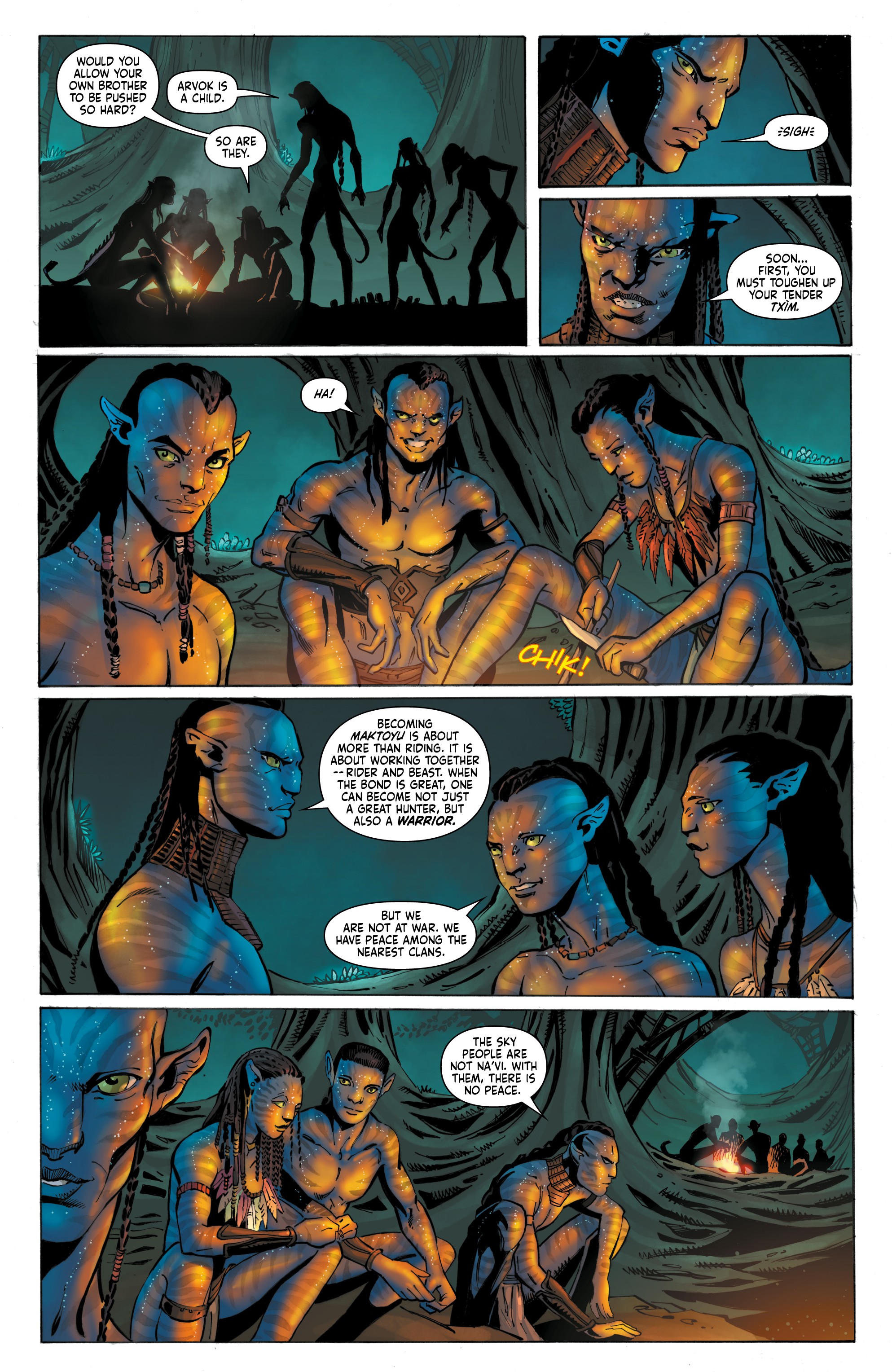 Read online Avatar: Tsu'tey's Path comic -  Issue #2 - 10