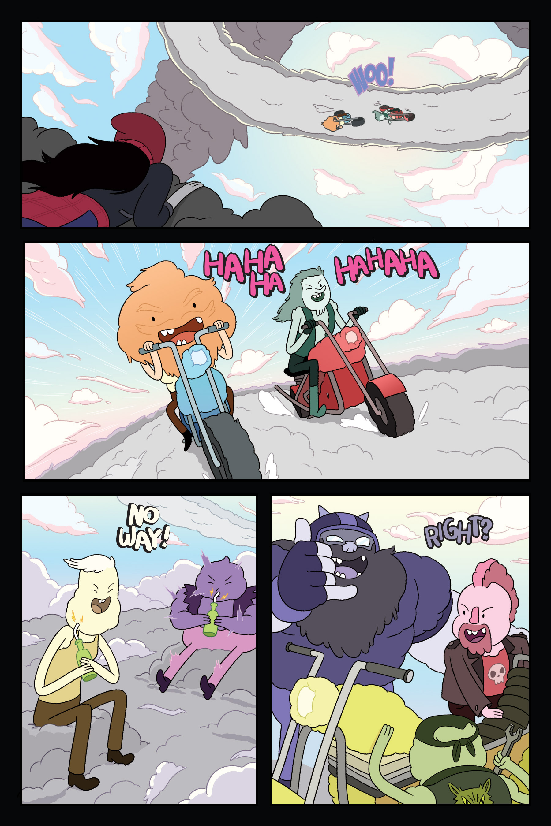 Read online Adventure Time: Thunder Road comic -  Issue # TPB - 46
