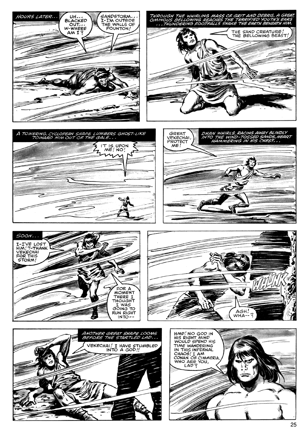 Read online The Savage Sword Of Conan comic -  Issue #72 - 25