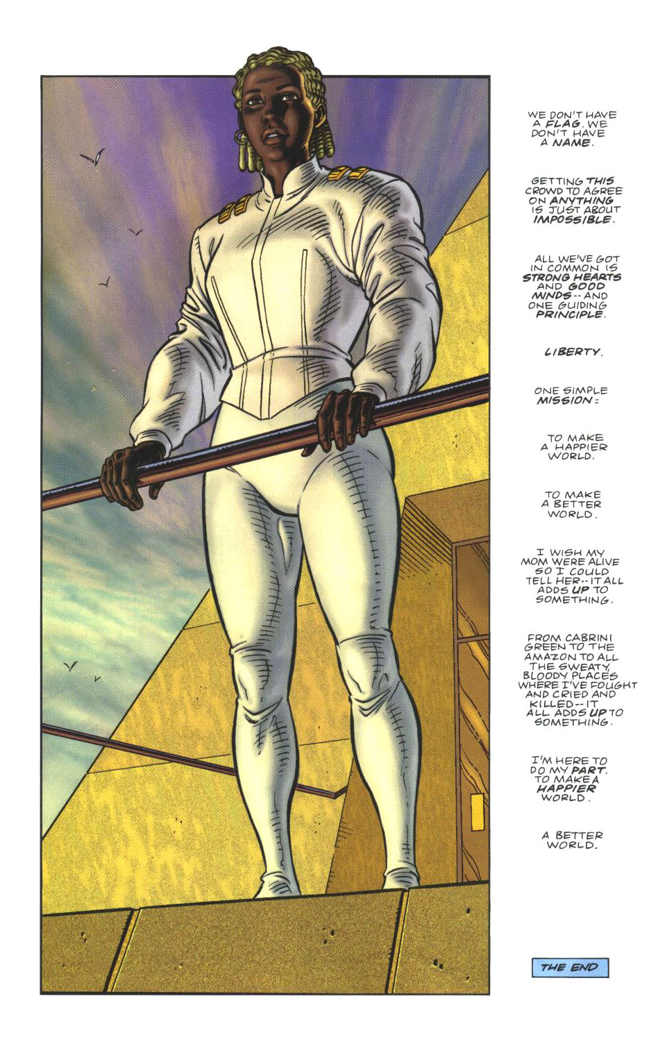 Read online Martha Washington Saves the World comic -  Issue #2 - 138