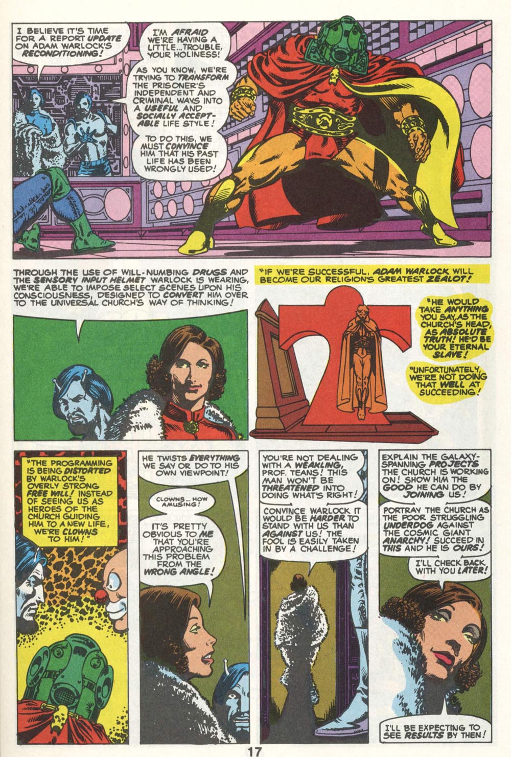 Read online Warlock (1982) comic -  Issue #2 - 18