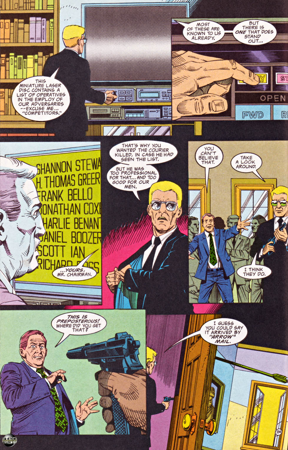 Read online Green Arrow (1988) comic -  Issue #54 - 22