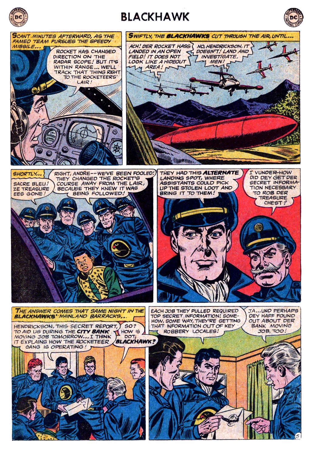 Read online Blackhawk (1957) comic -  Issue #132 - 7