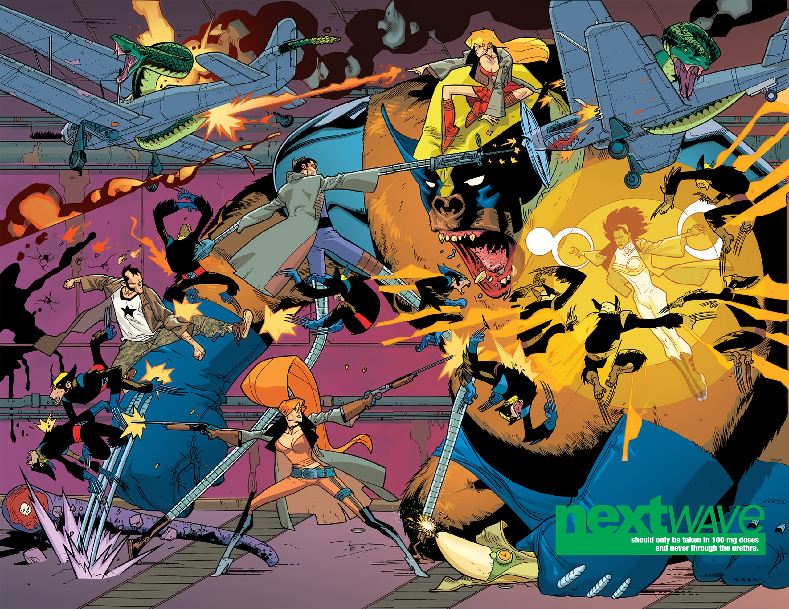 Read online Nextwave: Agents Of H.A.T.E. comic -  Issue #11 - 16