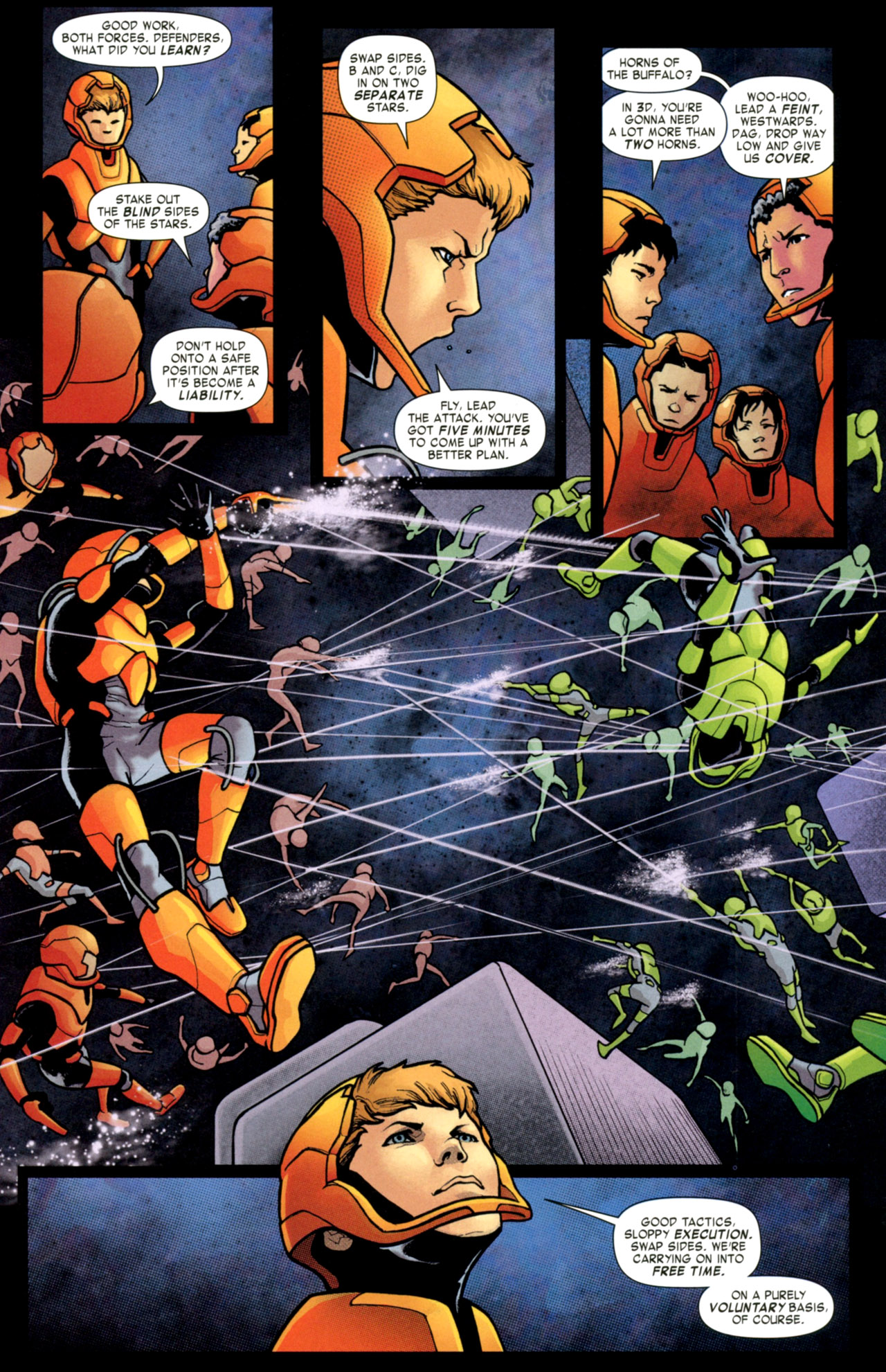 Read online Ender's Shadow: Command School comic -  Issue #1 - 11