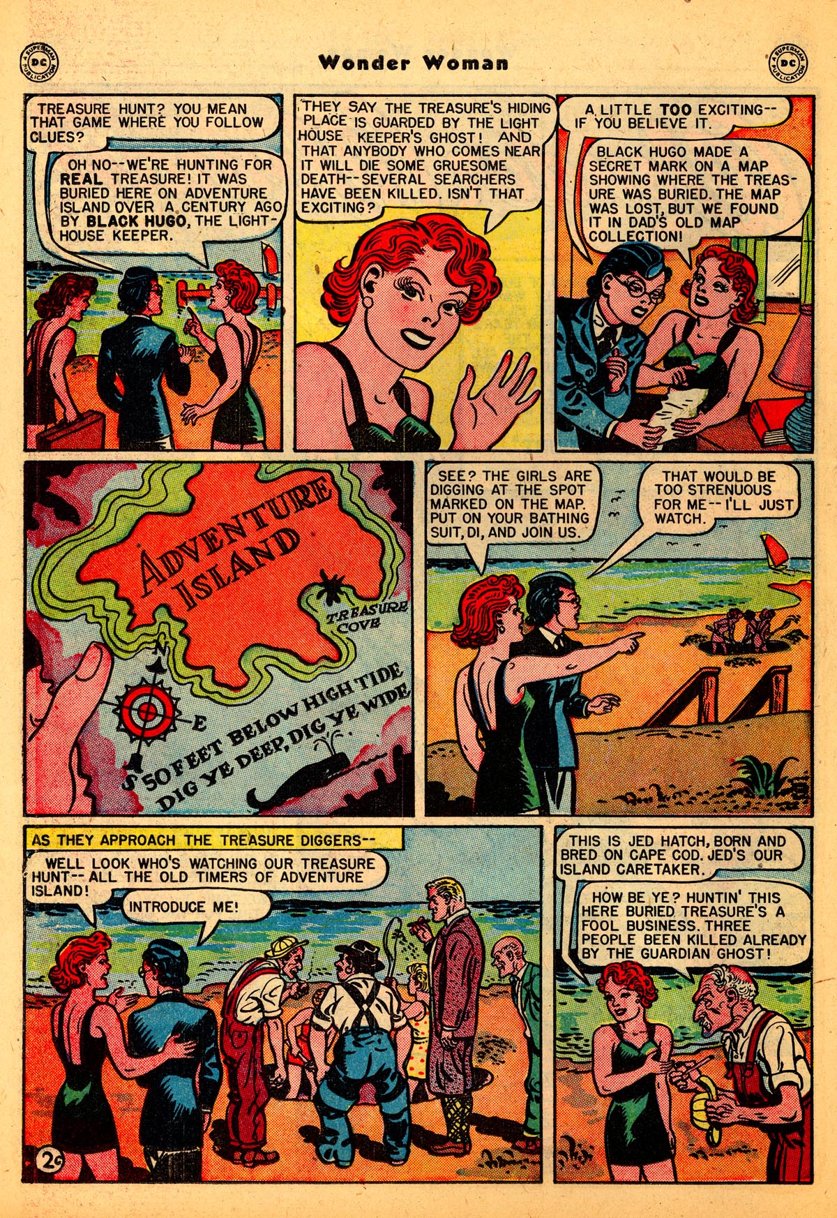 Read online Wonder Woman (1942) comic -  Issue #29 - 38
