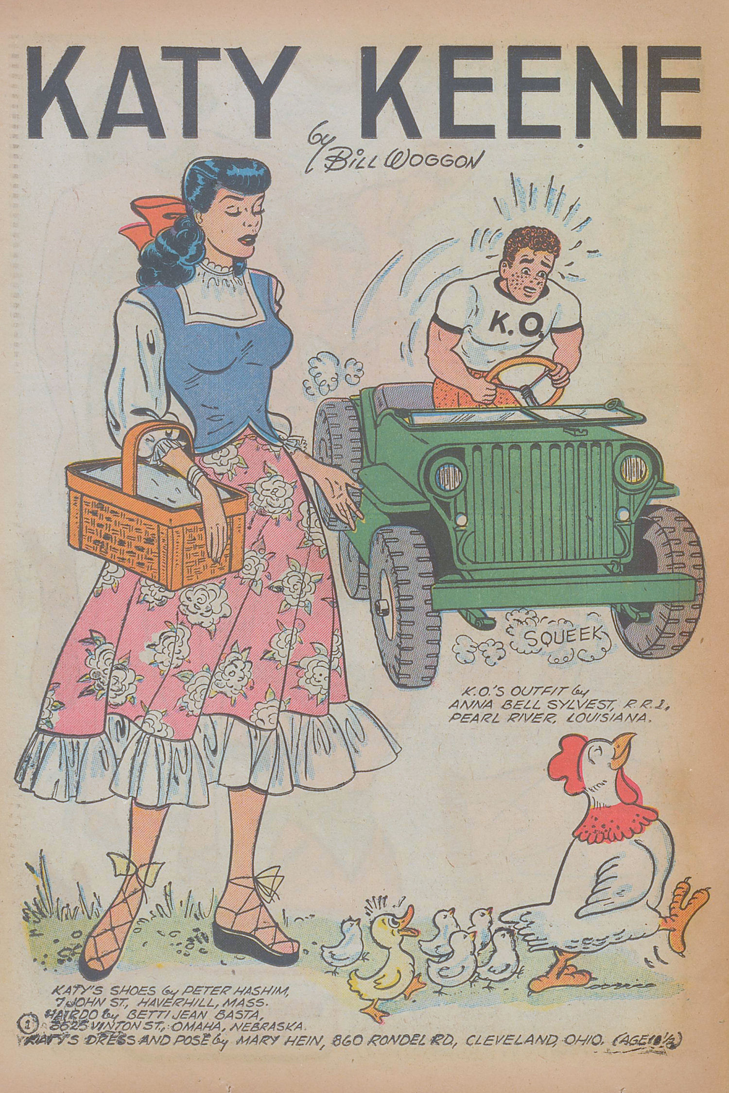Read online Katy Keene (1949) comic -  Issue #4 - 26