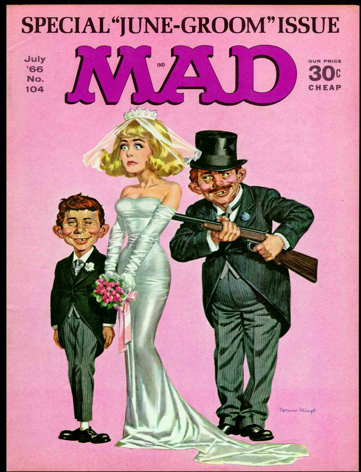 Read online MAD comic -  Issue #104 - 1