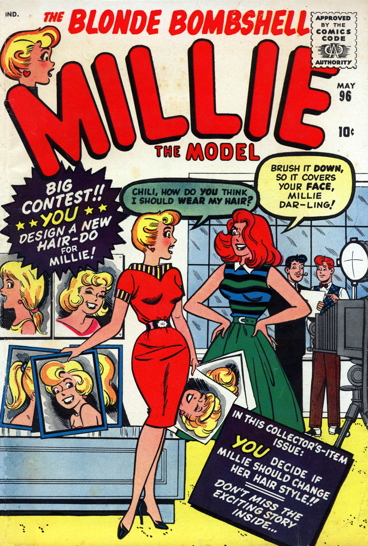 Read online Millie the Model comic -  Issue #96 - 1