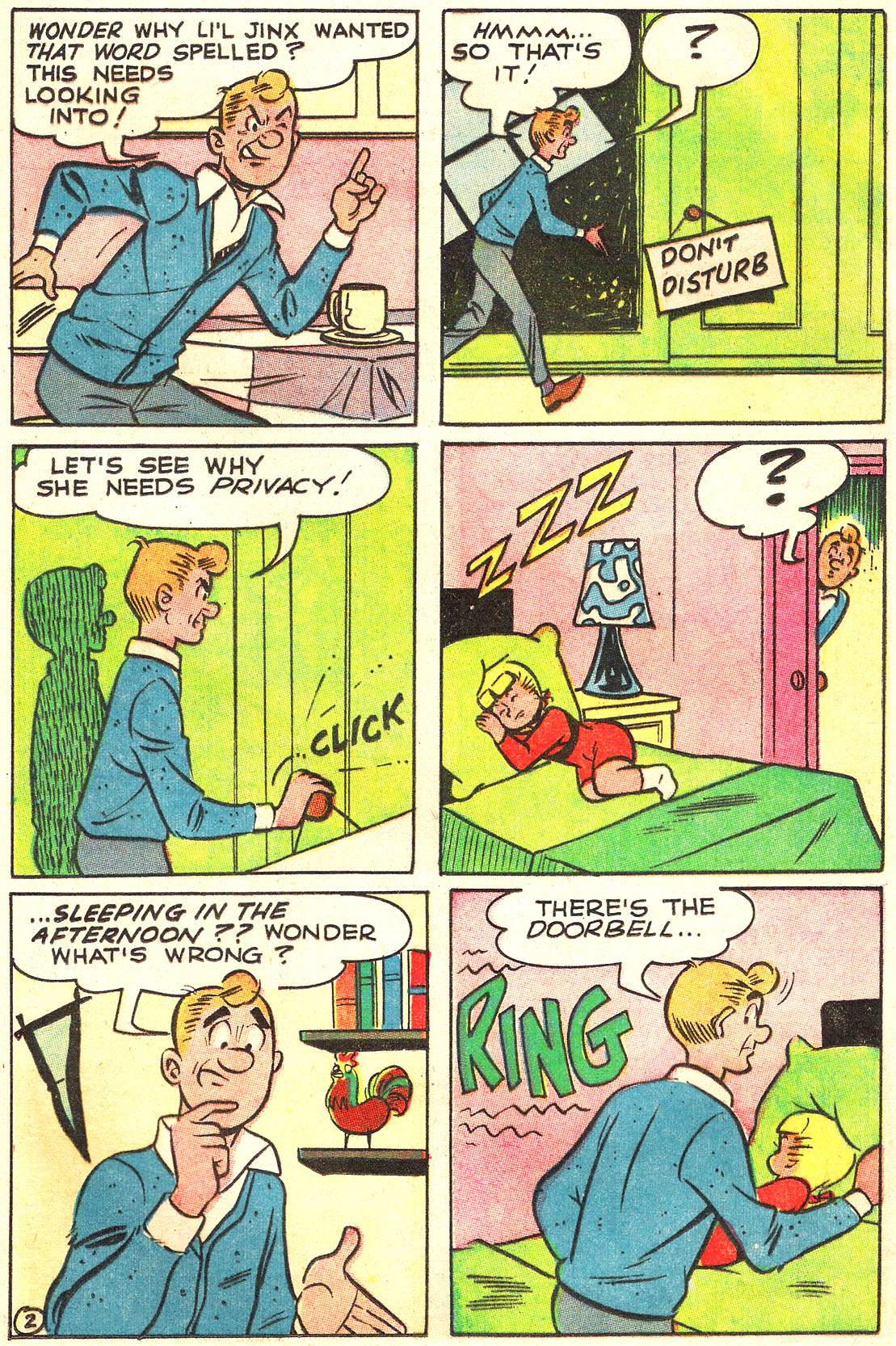 Read online Pep Comics comic -  Issue #206 - 21