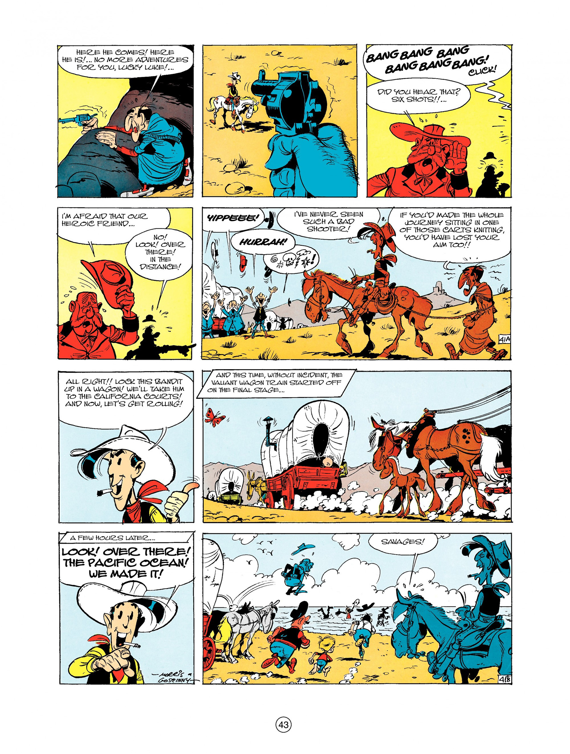 Read online A Lucky Luke Adventure comic -  Issue #9 - 43