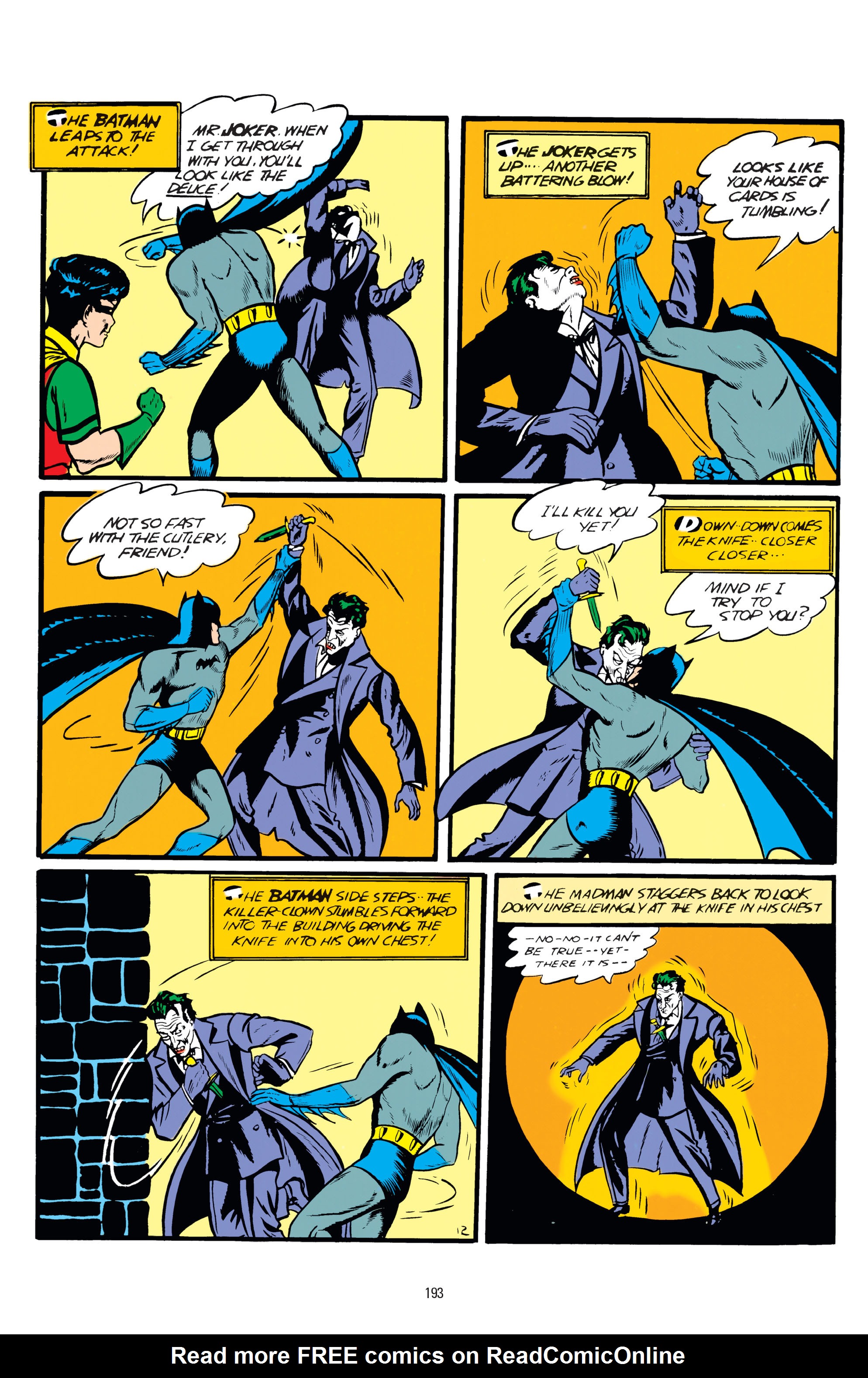 Read online Batman: The Golden Age Omnibus comic -  Issue # TPB 1 - 193