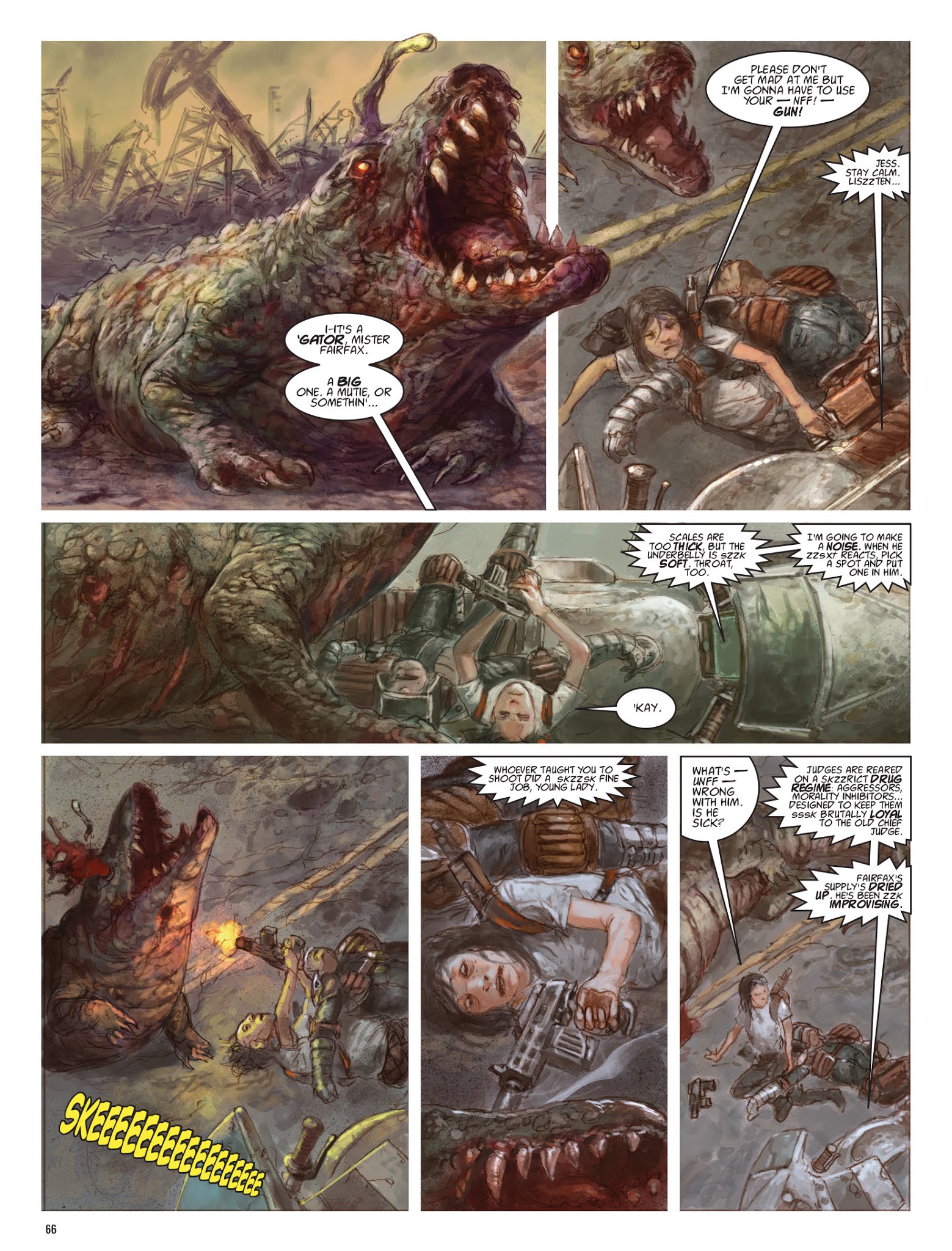Read online The Dark Judges: The Fall of Deadworld comic -  Issue # TPB - 67