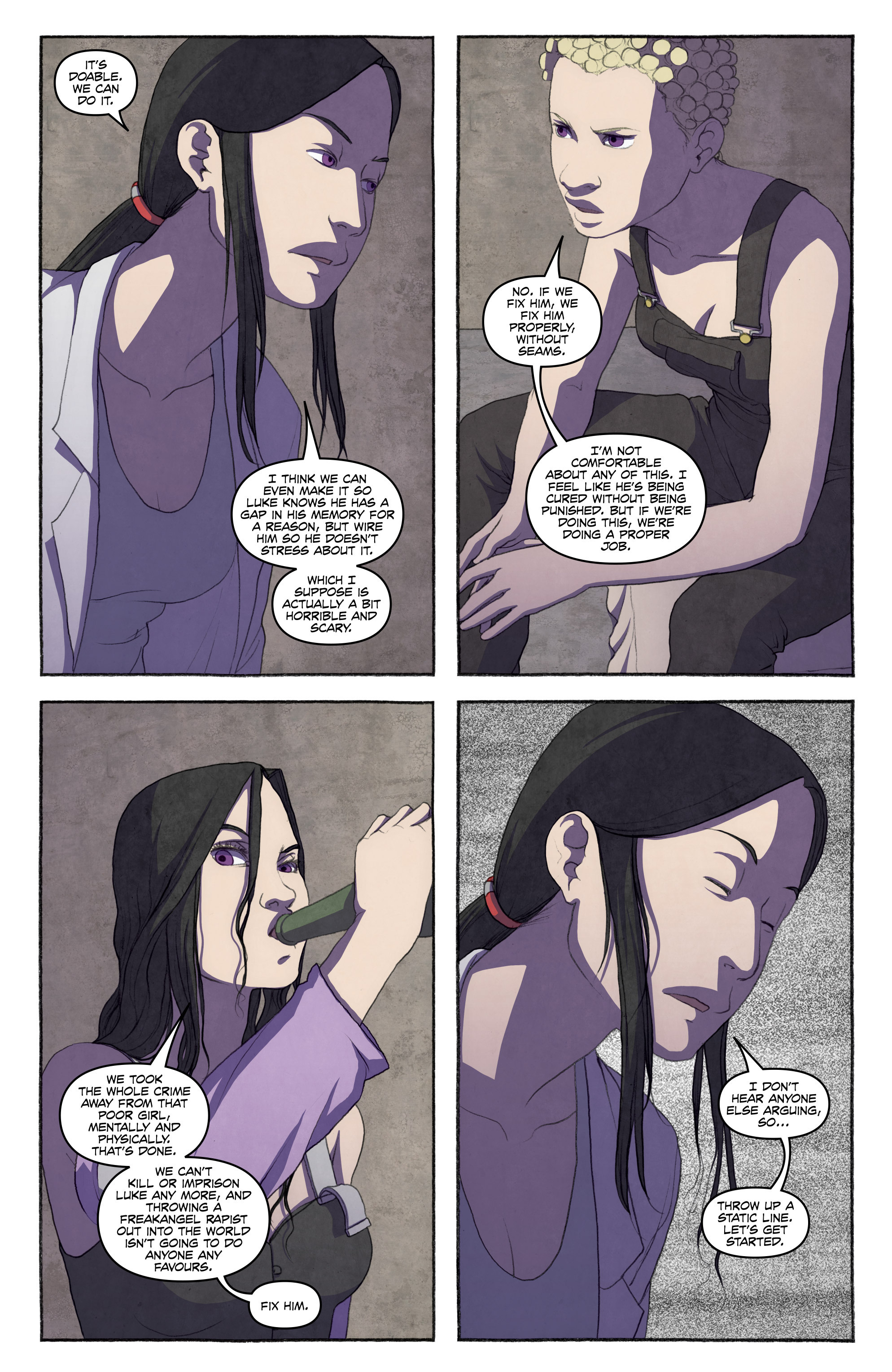 Read online FreakAngels comic -  Issue #6 - 34