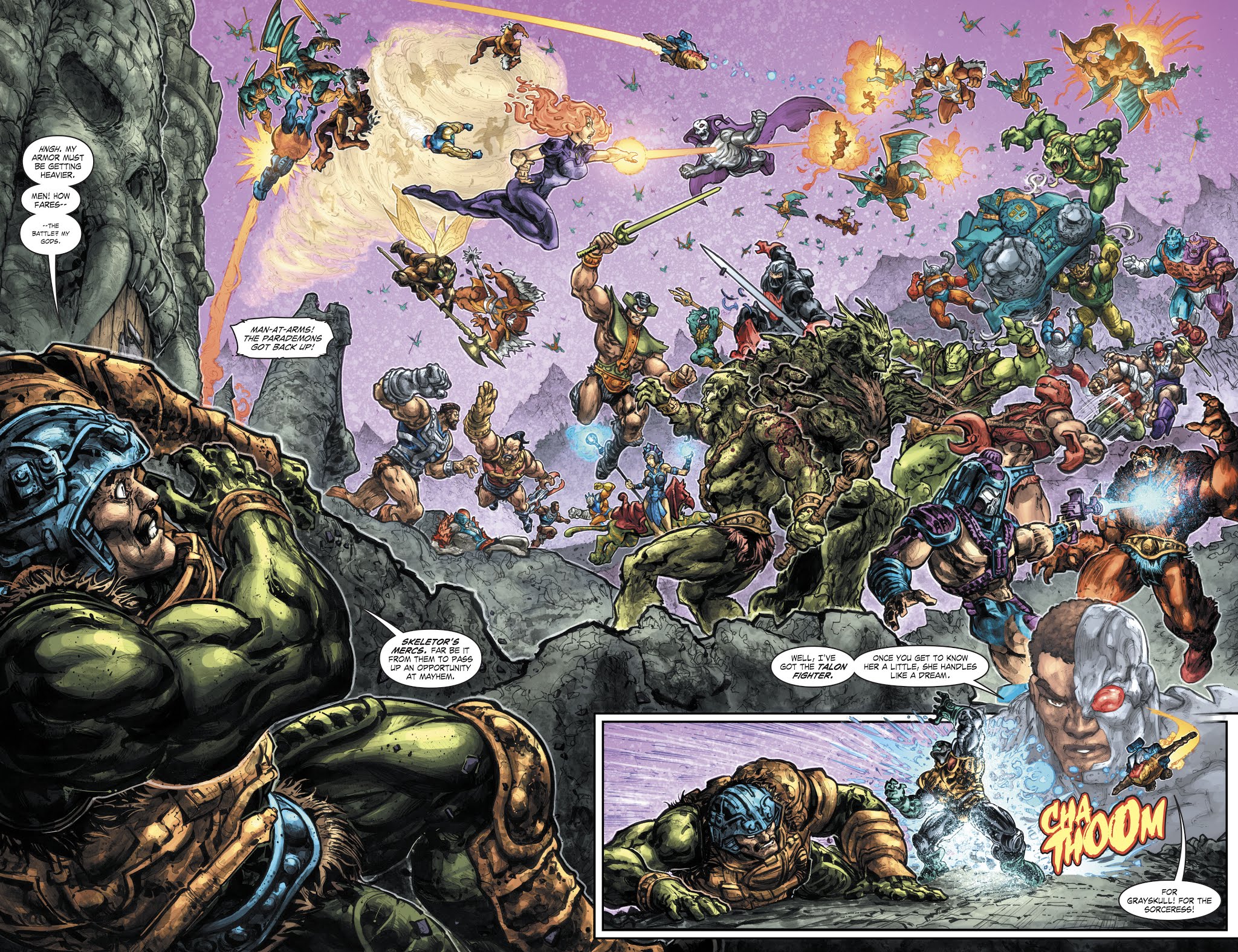 Read online Injustice Vs. Masters of the Universe comic -  Issue #4 - 8
