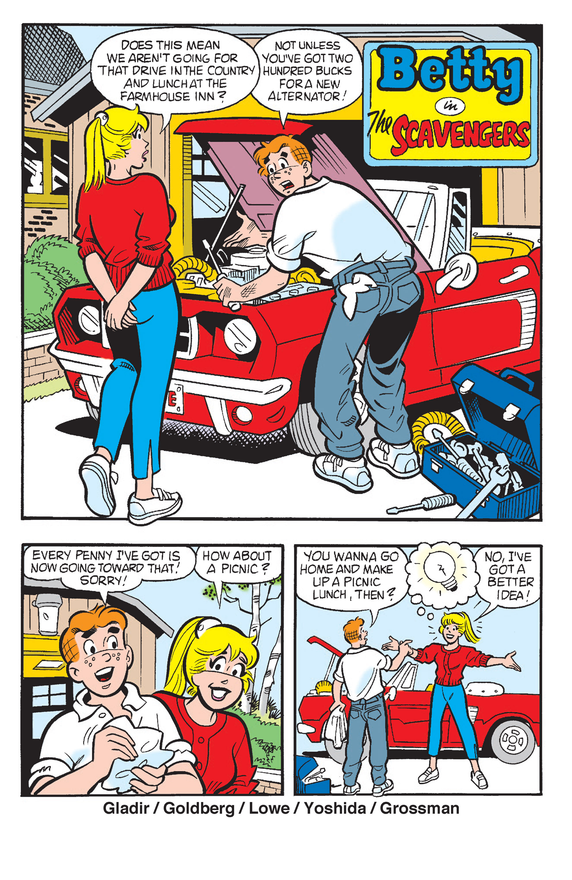 Read online Betty and Veronica: Picnic Antics comic -  Issue # TPB - 57