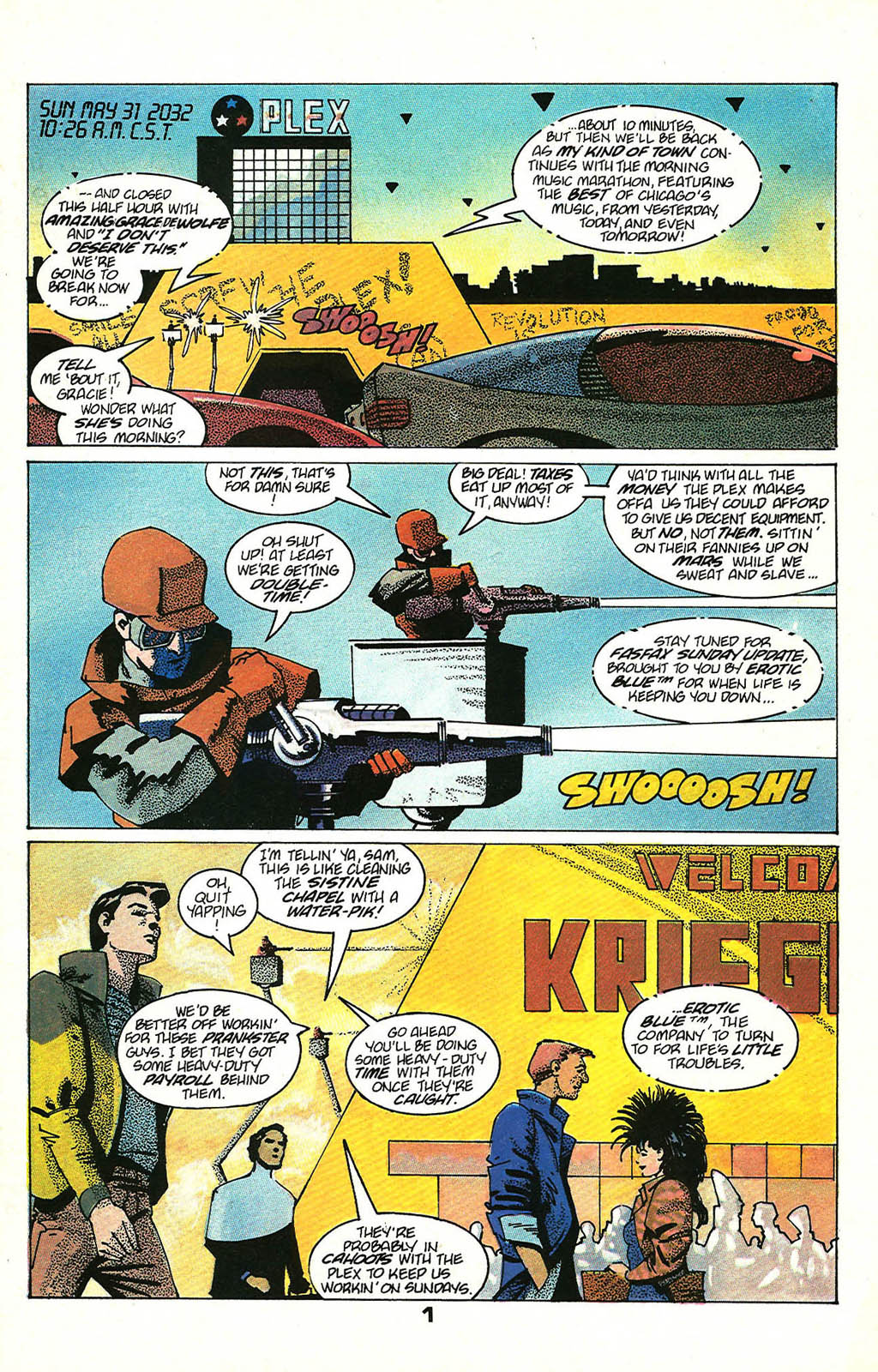 Read online American Flagg! comic -  Issue #48 - 3