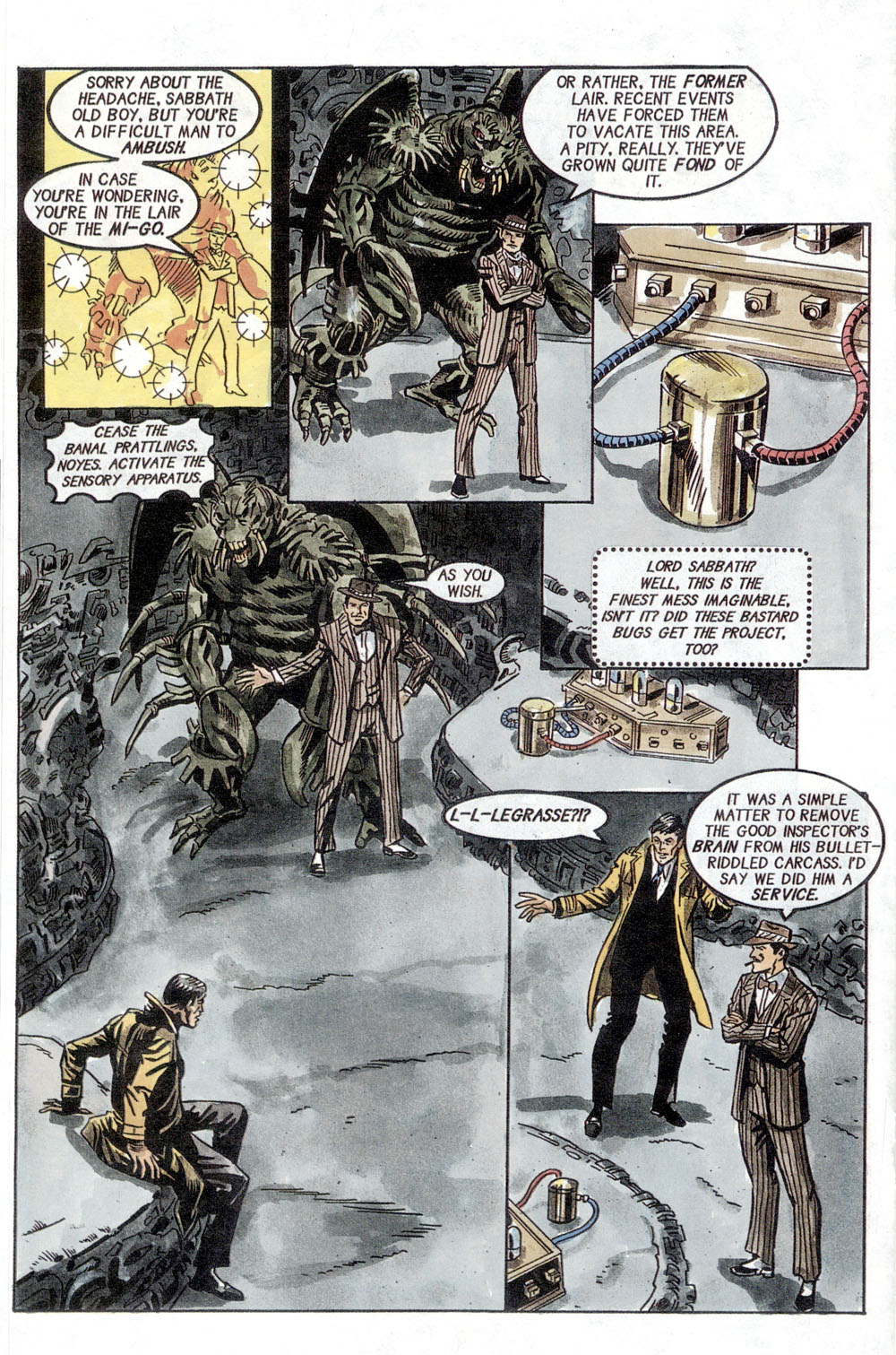 Read online H. P. Lovecraft's Cthulhu comic -  Issue #3 - 20