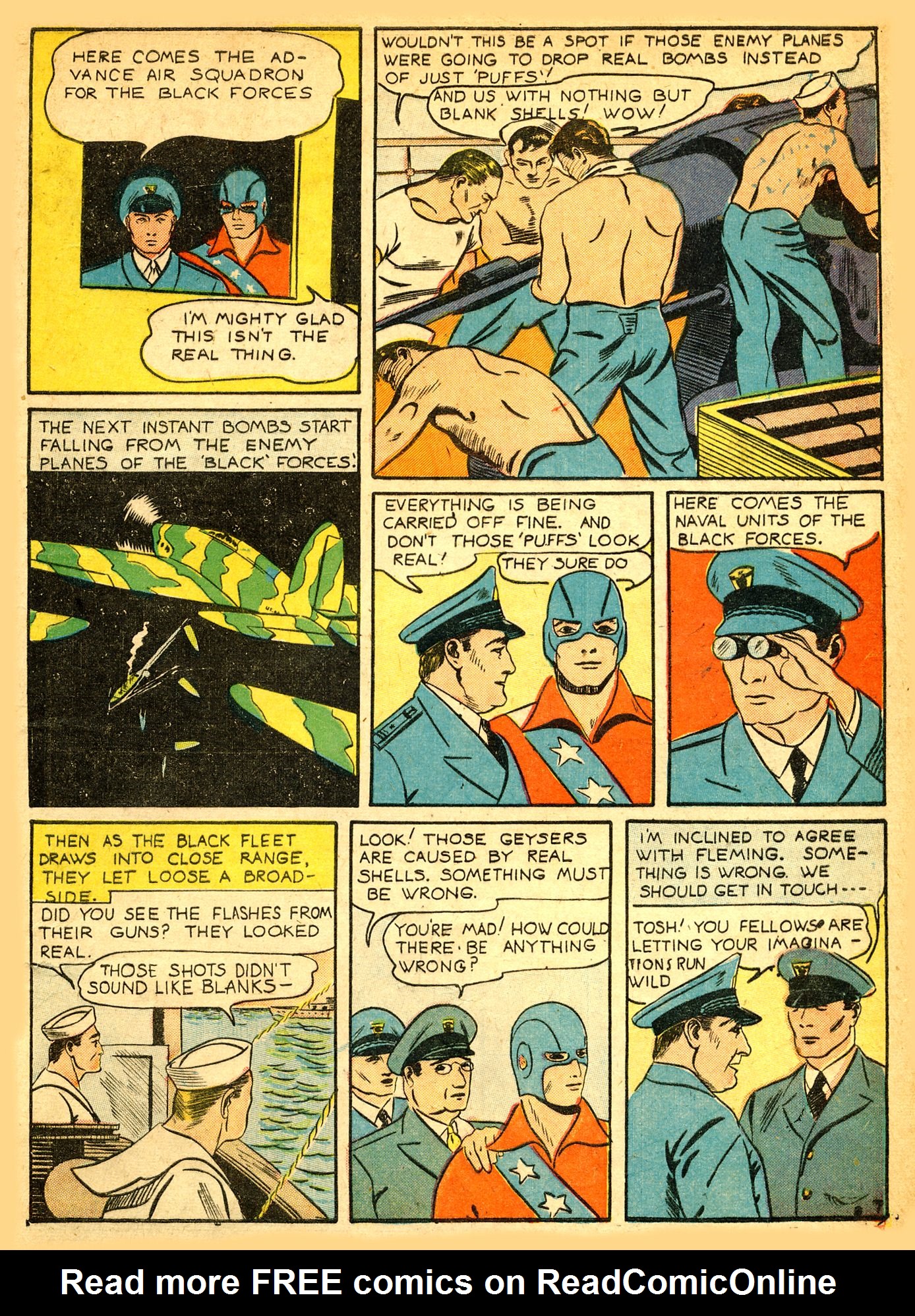 Read online Our Flag Comics comic -  Issue #2 - 8